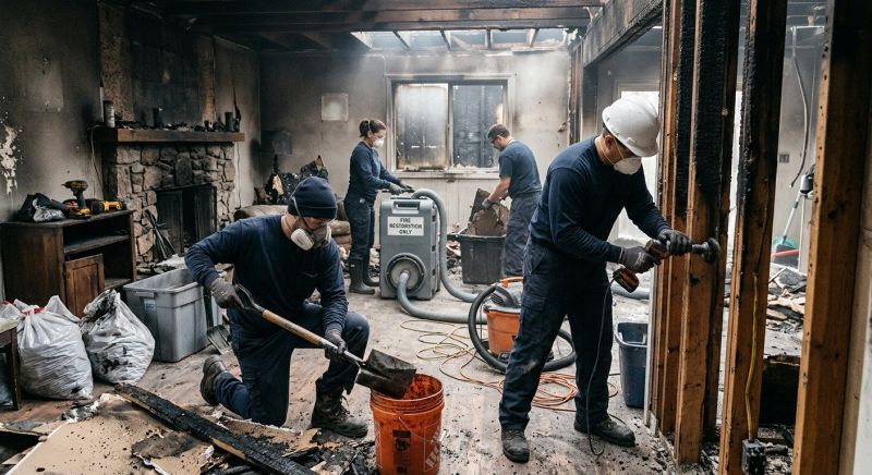 Fire And Smoke Damage Repair Solutions